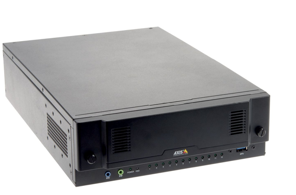 Axis 01581-002 network video recorder Black