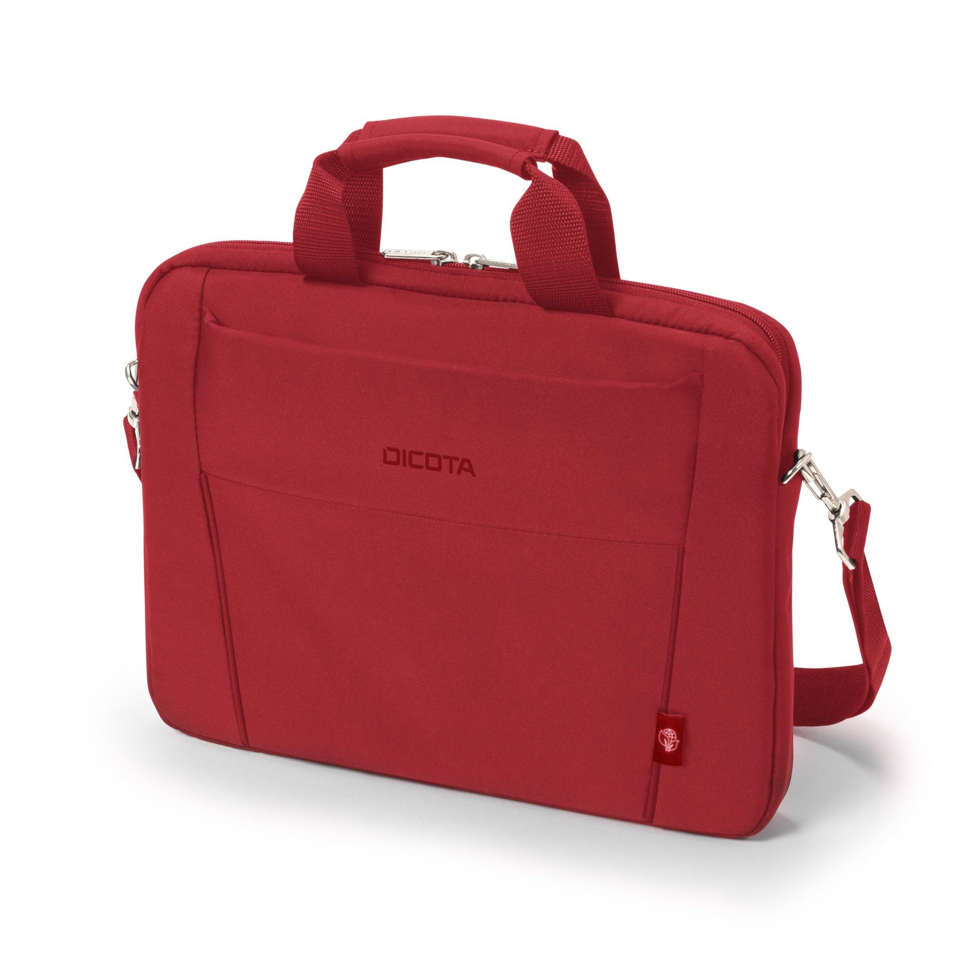 DICOTA Eco Slim Case BASE 35.8 cm (14.1") Briefcase Red  - Computers - Dicota