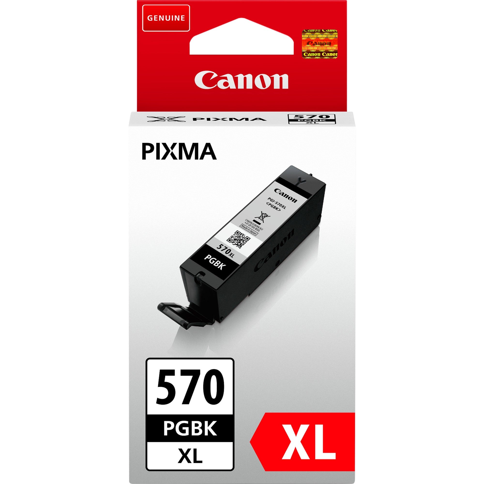 Canon 0318C001/PGI-570PGBKXL Ink cartridge black high-capacity pigmented, 500 pages ISO/IEC 24711 22.2ml for Canon Pixma MG 5750/7750