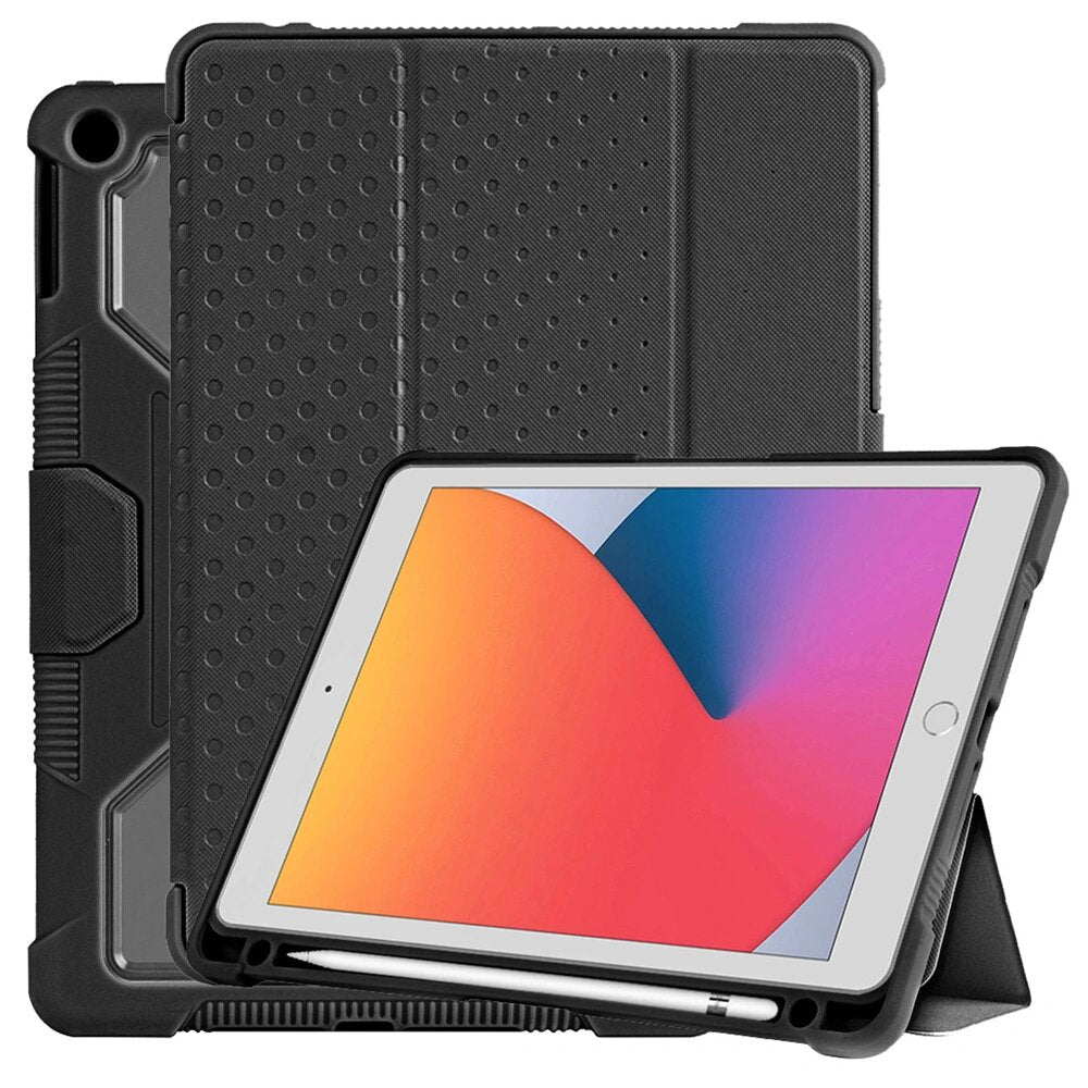 Techair Classic essential iPad 10.2 7th, 8th & 9th Gen rugged case Black