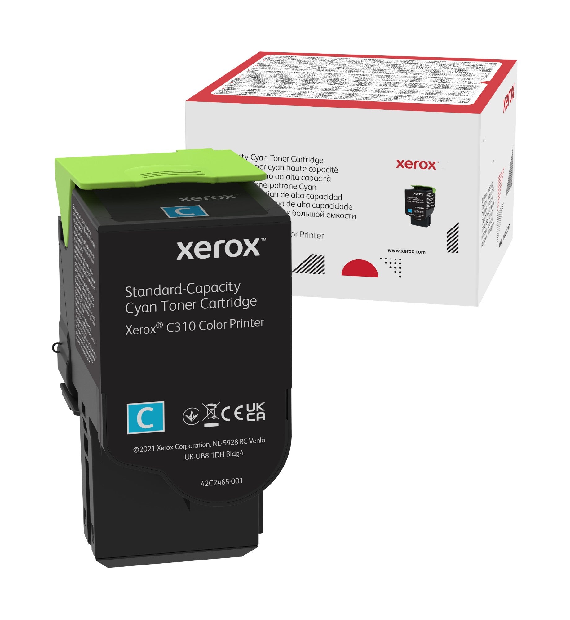 Xerox 006R04357 Toner-kit cyan, 2K pages ISO/IEC 19752 for Xerox C 310