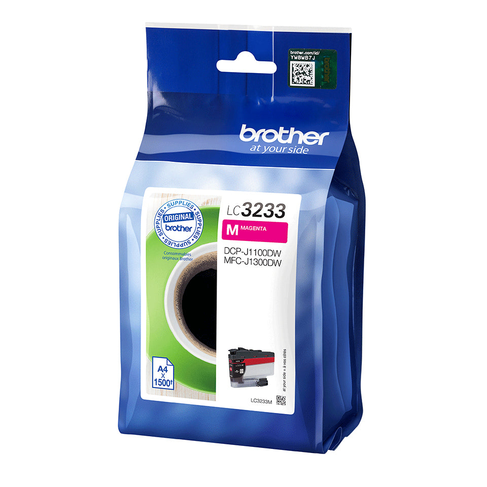 Brother LC-3233M Ink cartridge magenta, 1.5K pages for Brother MFC-J 1300