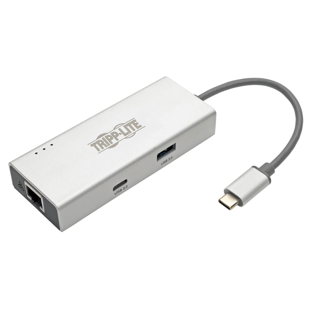 Tripp Lite U442-DOCK13-S USB-C Dock - 4K HDMI, USB 3.x (5Gbps), USB-A/USB-C Hub, GbE