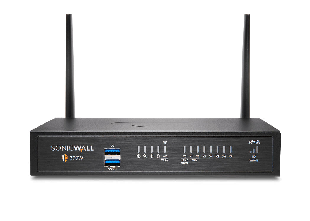 SonicWall TZ370W hardware firewall 3 Gbit/s  - Networking - SONICWALL