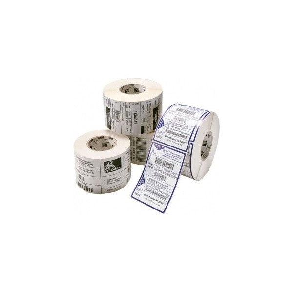 Zebra Z-Perform 1000T White Permanent Adhesive  - Printers & Scanners - Zebra