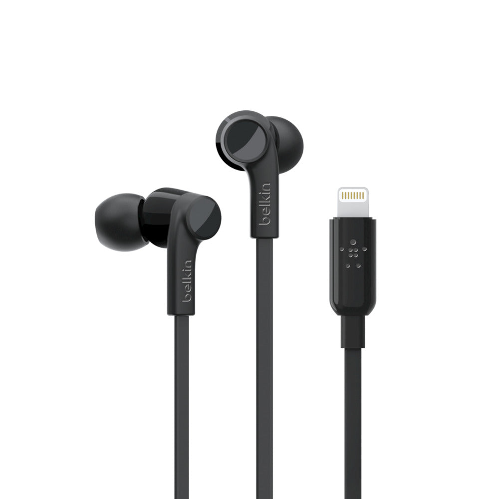 Belkin ROCKSTAR Headphones Wired In-ear Calls/Music USB Type-C Black