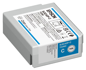 Epson C13T52M240/SJIC-42-P-C Ink cartridge cyan 50ml for Epson CW C 4000 BK/MK