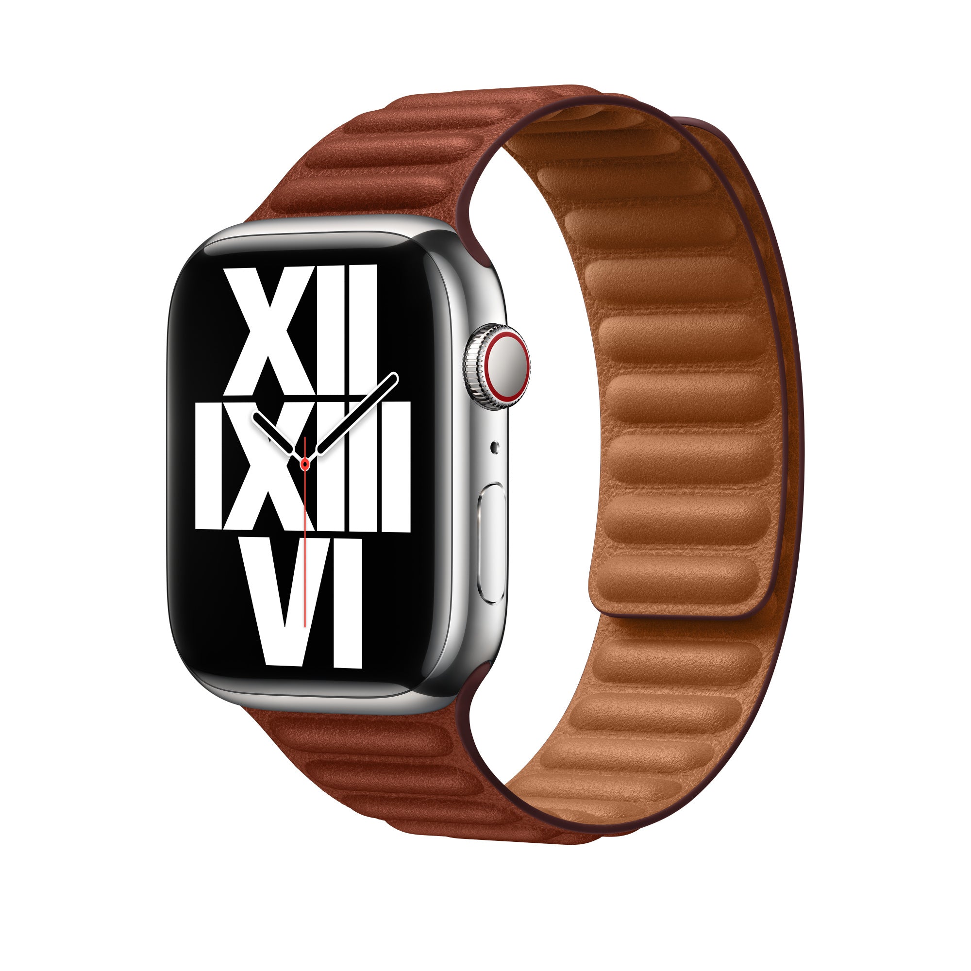 Apple MP853ZM/A Smart Wearable Accessories Band Brown Leather  - Telecom & Navigation - Apple