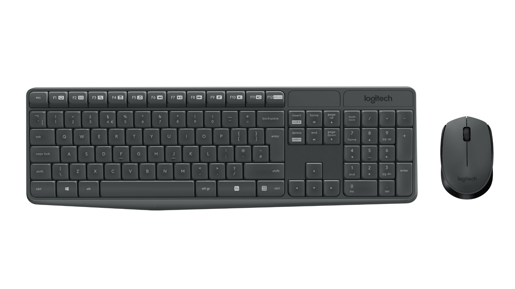 Logitech MK235 Wireless Keyboard and Mouse Combo  - Data Input Devices - Logitech