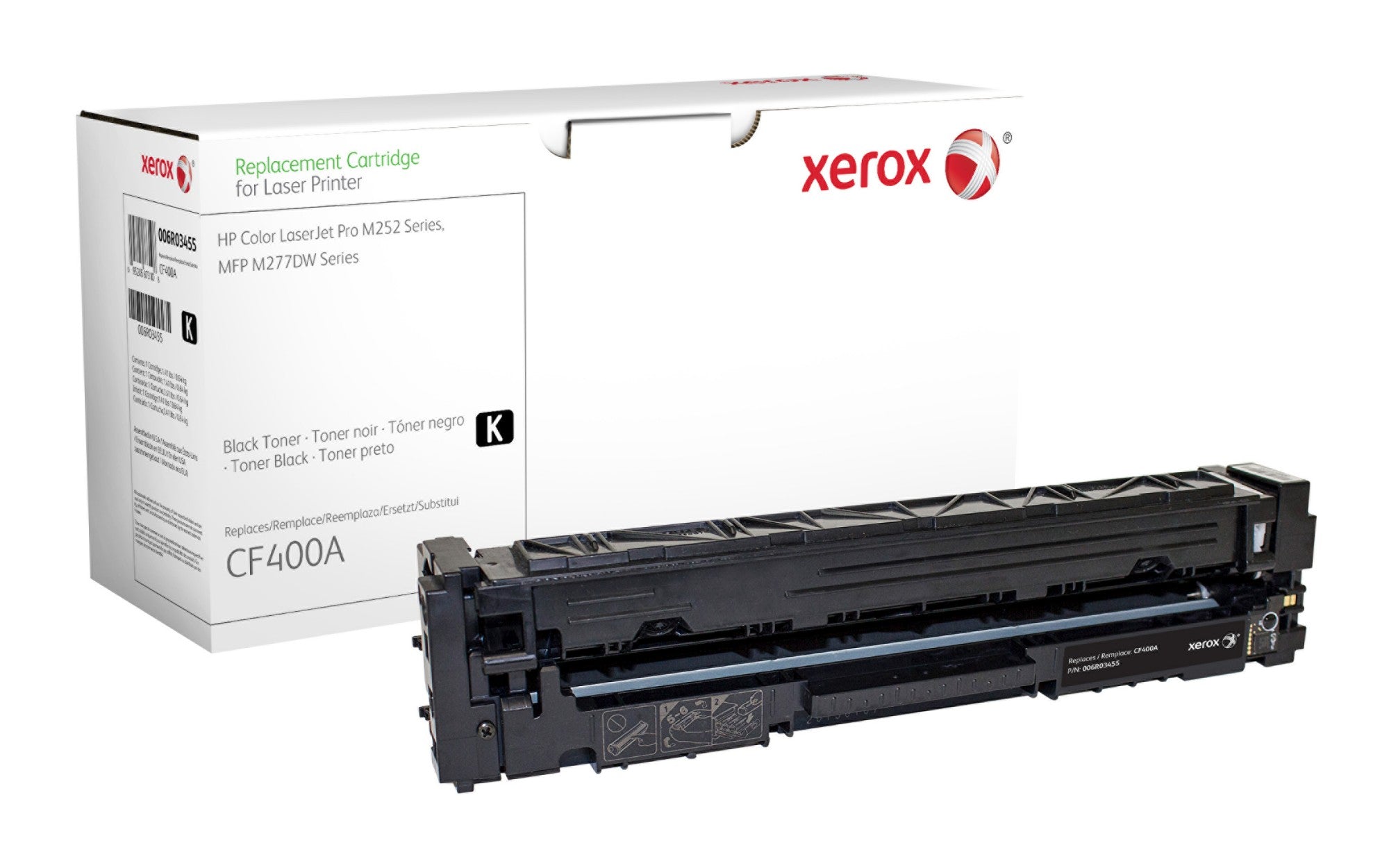Xerox 006R03455 Toner cartridge black, 1.5K pages (replaces HP 201A/CF400A) for HP Pro M 252