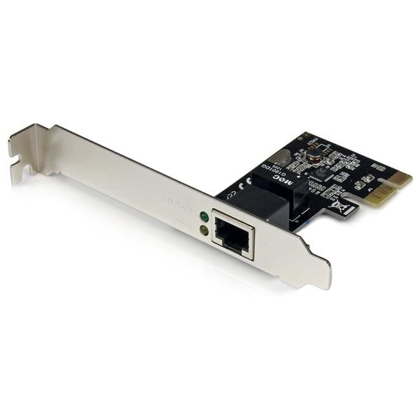 StarTech.com 1 Port PCI Express PCIe Gigabit Network Server Adapter NIC Card - Dual Profile  - Computer Components - StarTech.com