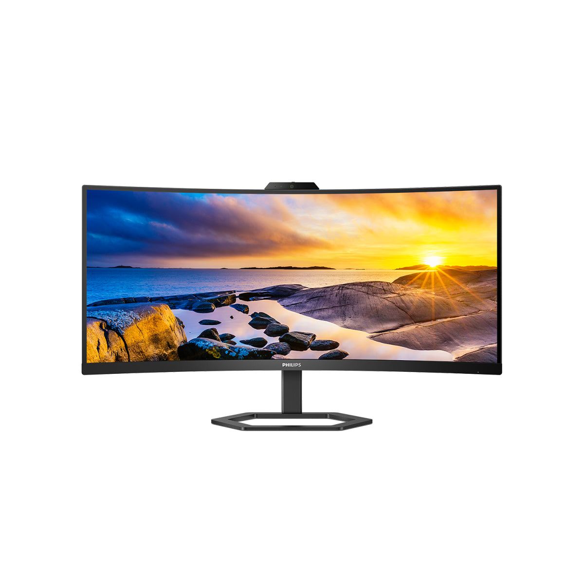 Philips 5000 series 34E1C5600HE/00 LED display 86.4 cm (34") 3440 x 1440 pixels 4K Ultra HD Black  - Monitors & Accessories - Philips