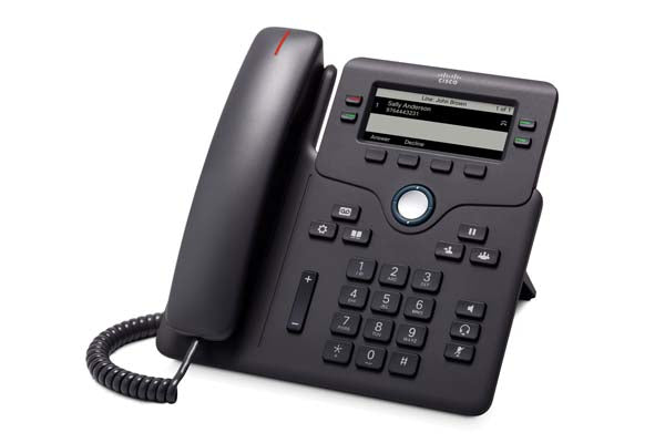 Cisco 6851 IP phone Black 4 lines Wi-Fi  - Telecom & Navigation - Cisco