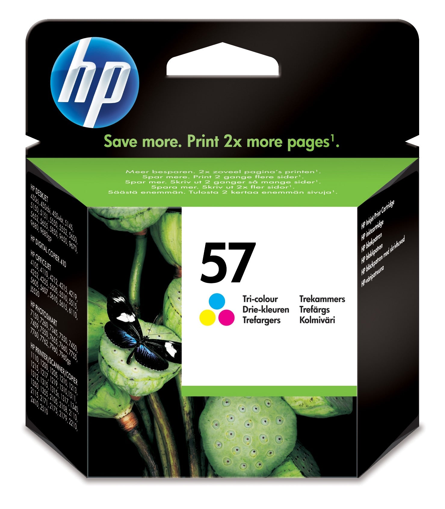 HP C6657AE/57 Printhead cartridge color, 500 pages ISO/IEC 24711 17ml for HP DeskJet Series 5550/PhotoSmart 100/PhotoSmart 145/PhotoSmart 7660/PSC 1110