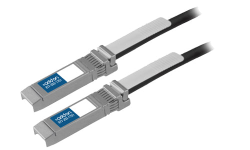 AddOn Networks 10GBASE-CU, SFP+, 1m fibre optic cable SFP+ Black