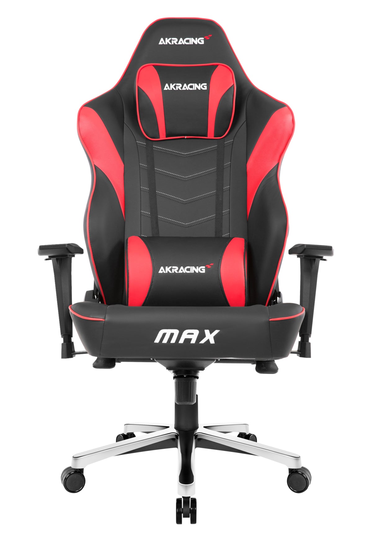 AKRacing MAX BK RD PC gaming chair Upholstered padded seat Black Red