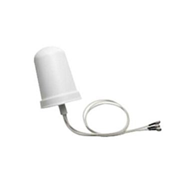 Cisco Aironet Dual-Band Omnidirectional Wi-Fi Antenna, 4 dBi (2.4 GHz)/4 dBi (5 GHz), 4 Ports, Wall/Mast Mount, 1-Year Limited Hardware Warranty (AIR-ANT2544V4M-RS=)