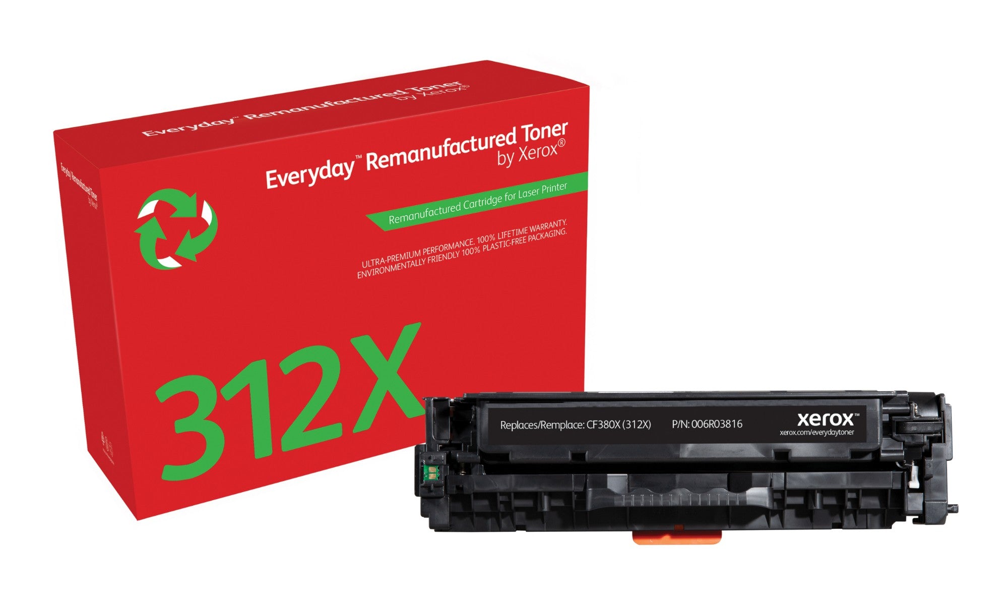 Everyday™ Black Toner by Xerox compatible with HP 312X (CF380X)