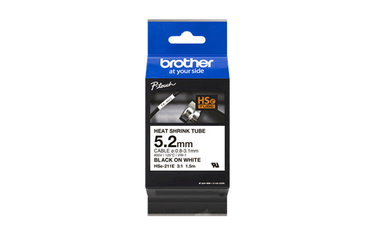 Brother HSE211E printer ribbon Black