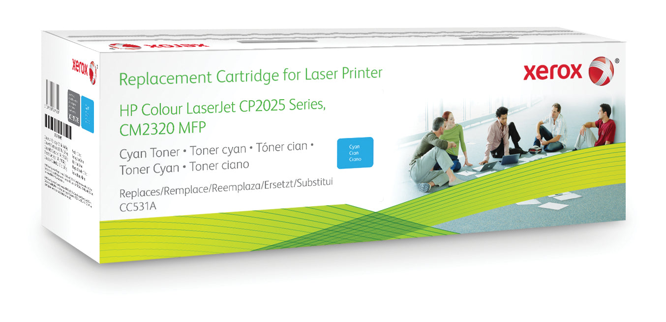 Xerox 003R99795 Toner cartridge cyan, 2.8K pages/5% (replaces HP 304A/CC531A) for HP CLJ CP 2025