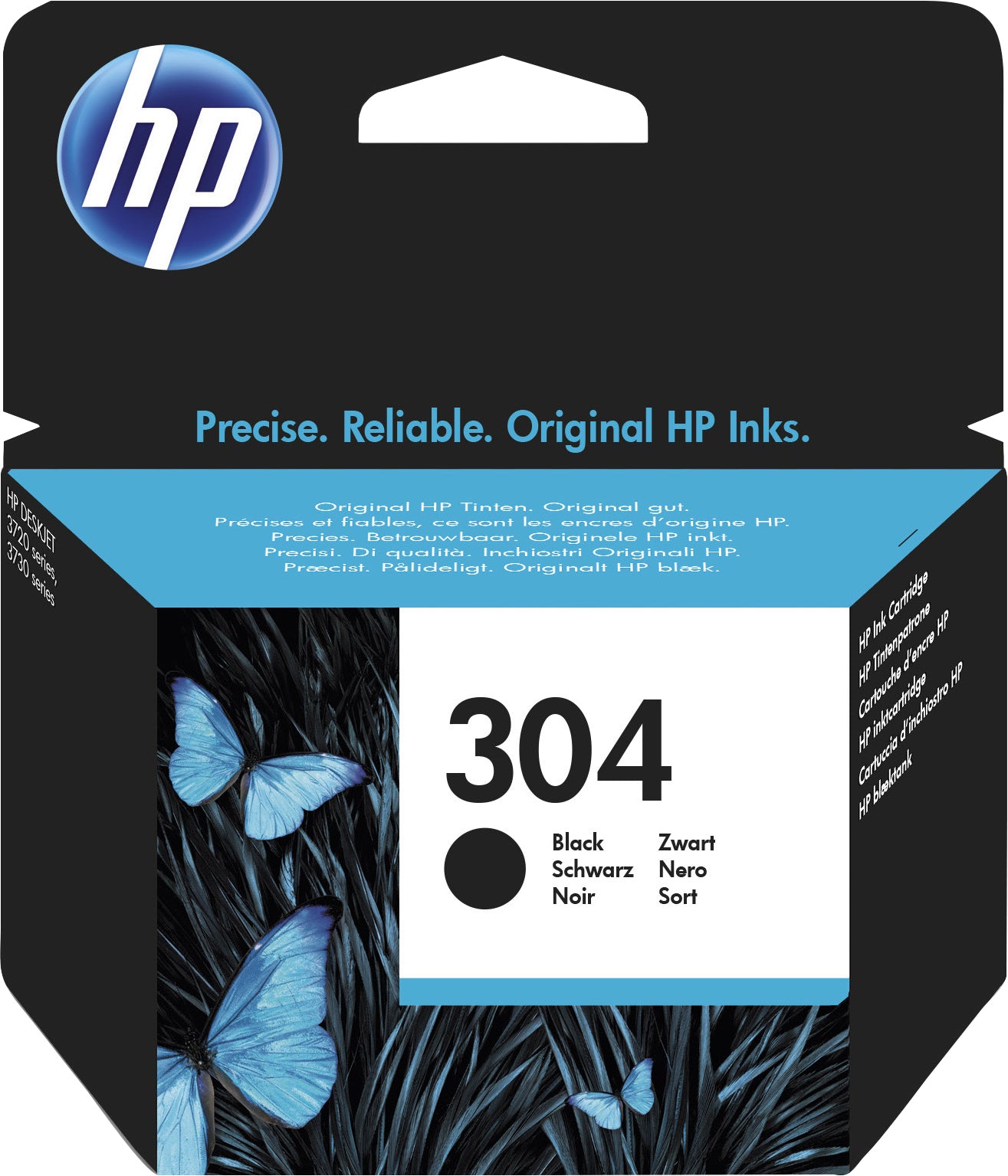 HP N9K06AE/304 Printhead cartridge black, 120 pages/5% 4ml for HP DeskJet 2620/3720