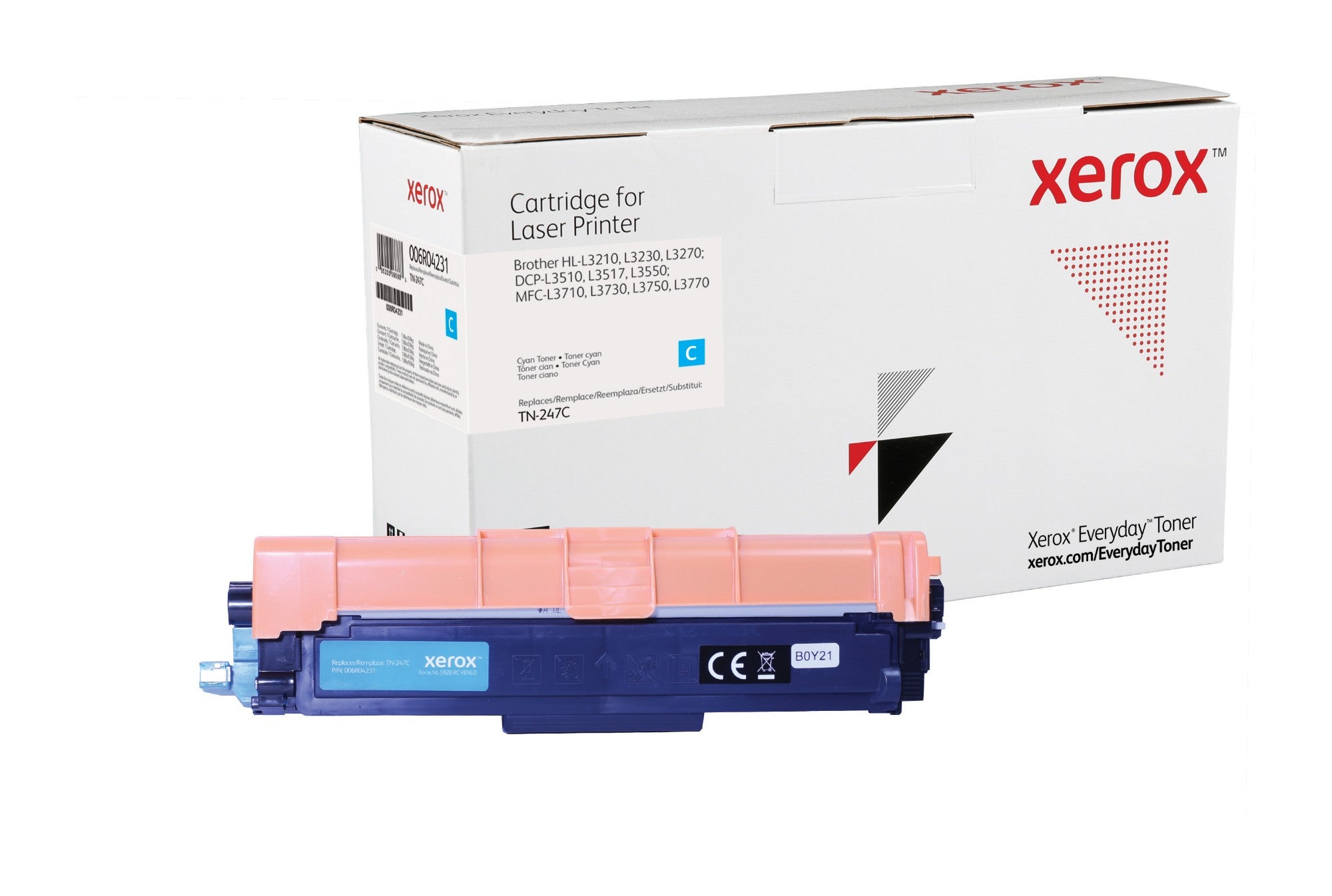 Xerox 006R04231 Toner-kit cyan, 2.3K pages (replaces Brother TN247C) for Brother HL-L 3210