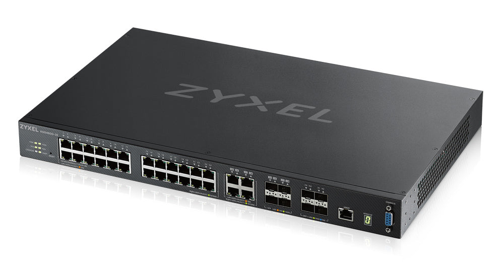 Zyxel XGS4600-32 Managed L3 Gigabit Ethernet (10/100/1000) Black  - Networking - Zyxel