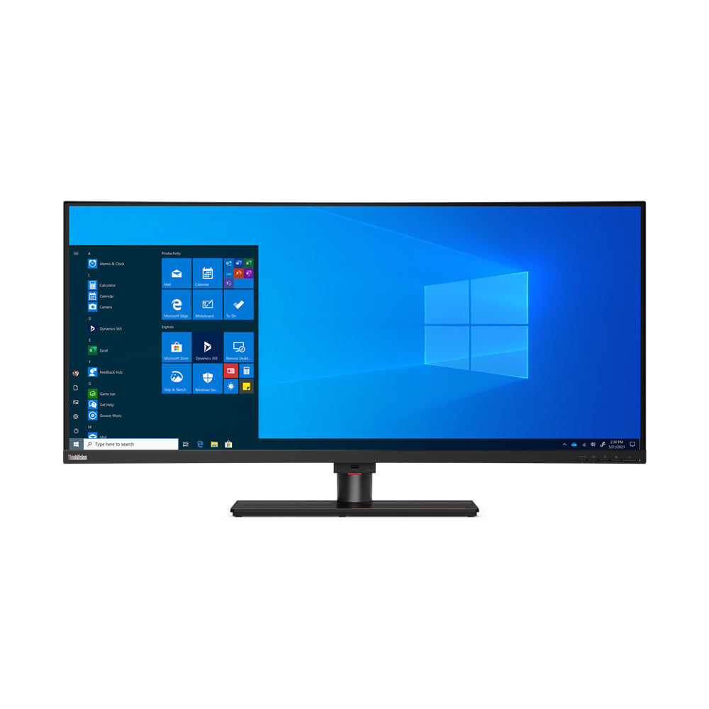 Lenovo ThinkVision P40w-20 LED display 100.8 cm (39.7") 5120 x 2160 pixels 5K Ultra HD Black  - Monitors & Accessories - Lenovo