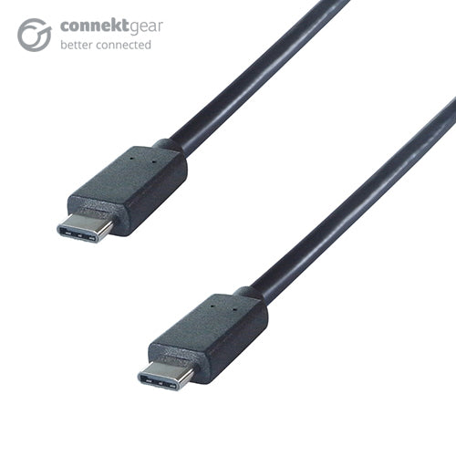 1m USB 3.1 Connector Cable Type C Male to Type C Male - SuperSpeed 10Gbps IF Certified