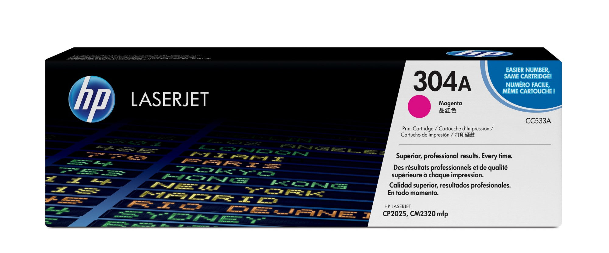 HP CC533A/304A Toner cartridge magenta, 2.8K pages ISO/IEC 19798 for HP CLJ CP 2025  - Printers & Scanners - HP