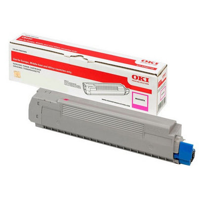 OKI 46471102 Toner-kit magenta, 7K pages ISO/IEC 19798 for OKI C 823/833  - Printers & Scanners - OKI