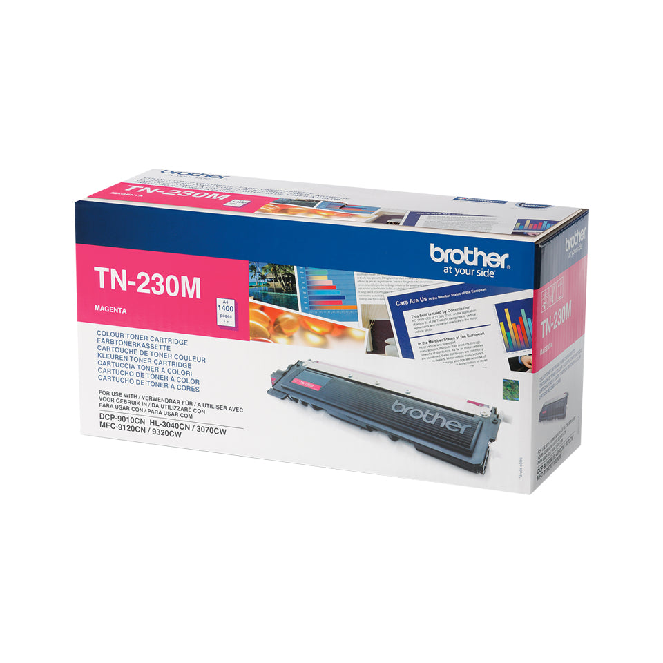 Brother TN-230M Toner-kit magenta, 1.4K pages ISO/IEC 19798 for Brother HL-3040 CN  - Printers & Scanners - Brother