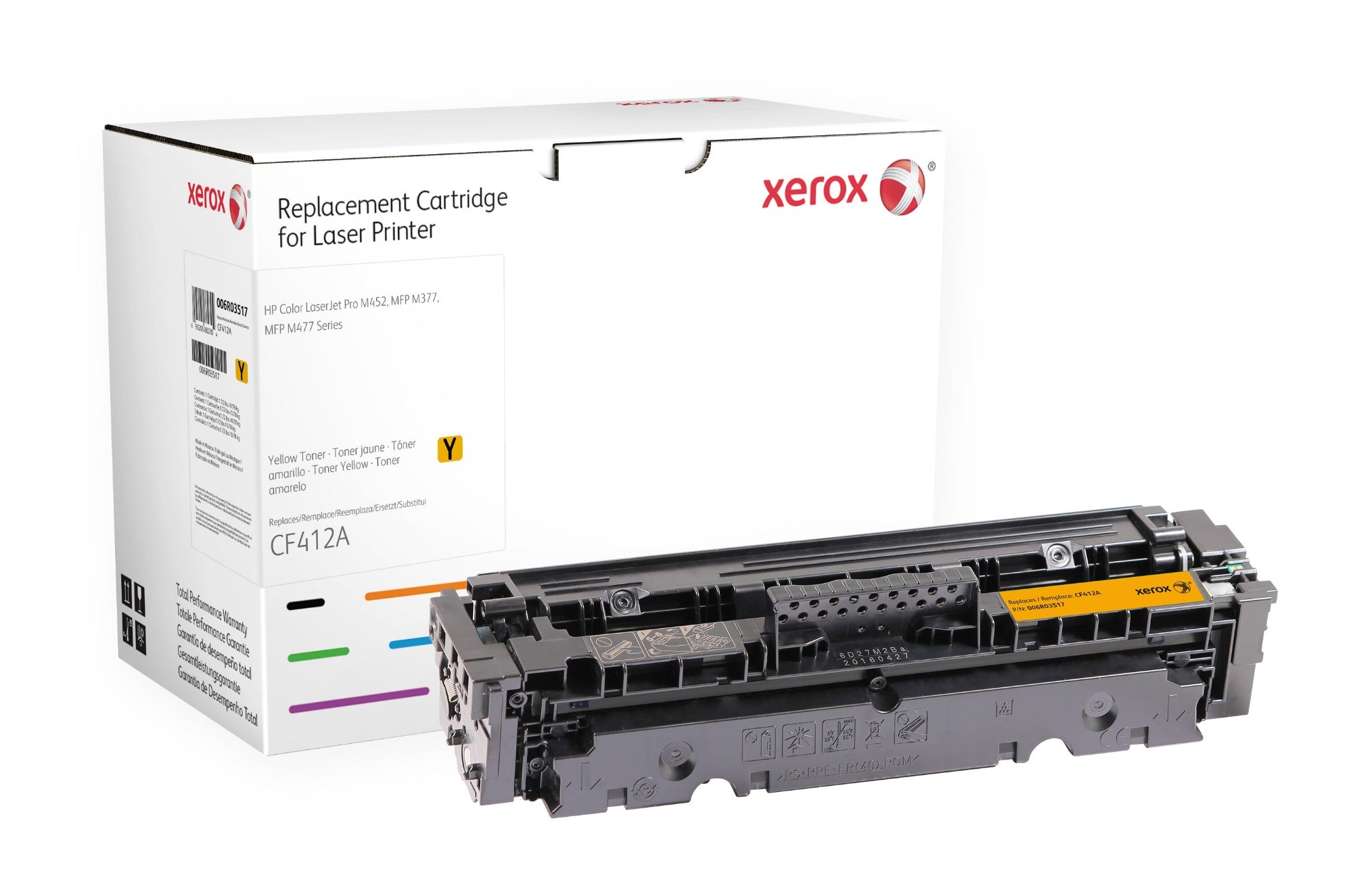 Xerox 006R03517 Toner cartridge yellow, 2.3K pages (replaces HP 410A/CF412A) for HP Pro M 452