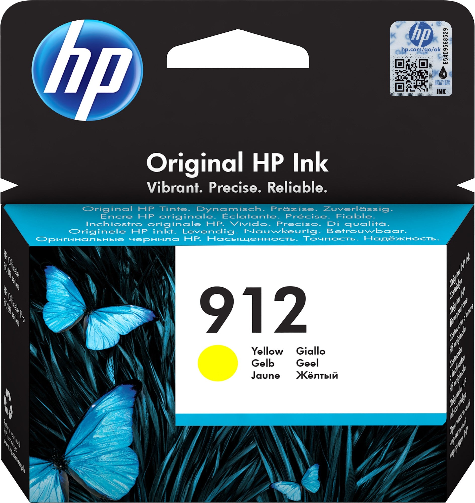 HP 3YL79AE/912 Ink cartridge yellow, 315 pages 2.93ml for HP OJ Pro 8010/e/8020