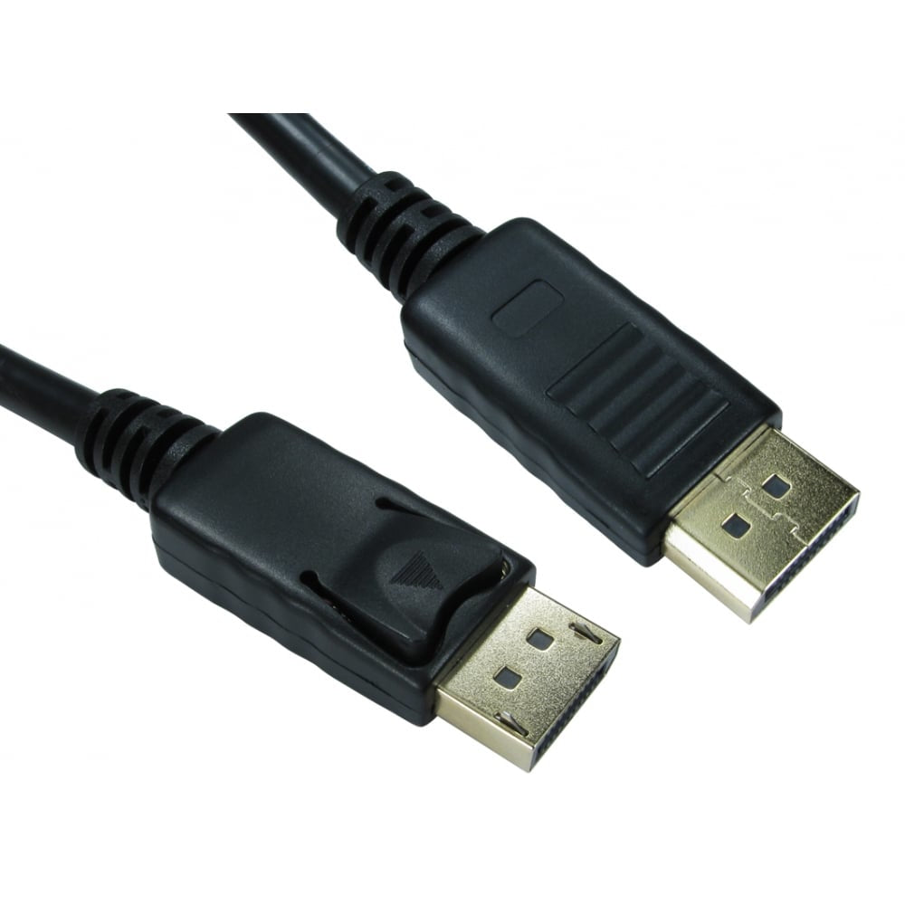 Cables Direct 99DP-001LOCK DisplayPort cable 1 m Black