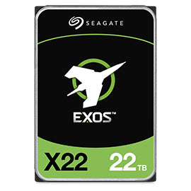 Seagate Exos X22 3.5" 22 TB Serial ATA III  - Data Storage - Seagate