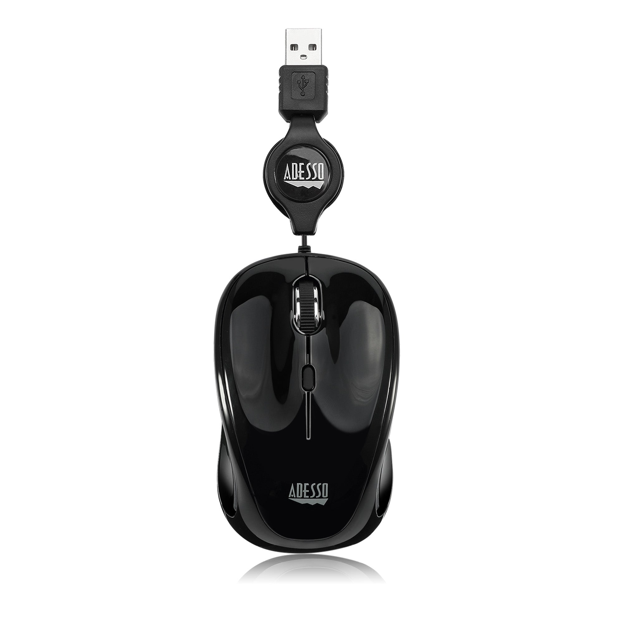 iMouse S8B - USB Illuminated Retractable Mini Mouse