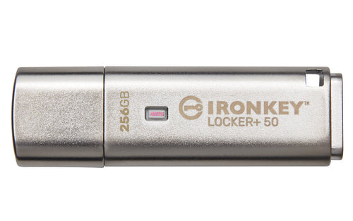 256GB IronKey Locker Plus 50 AES Encryption