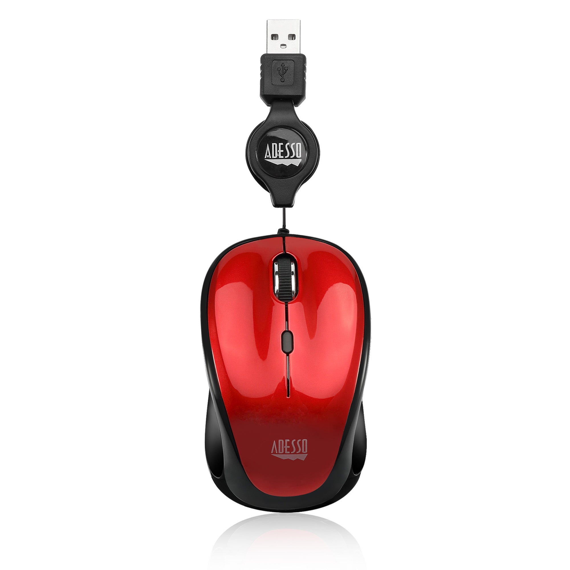 iMouse S8R - USB Illuminated Retractable Mini Mouse