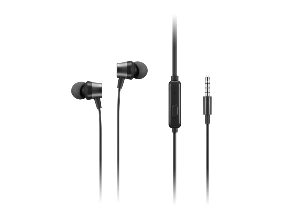 Lenovo 4XD1J77352 headphones/headset Wired In-ear Office/Call center Black