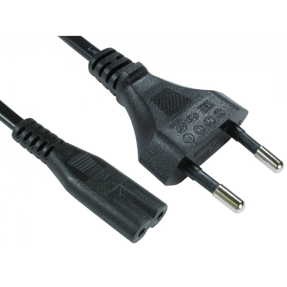 Cables Direct RB-295WH power cable Black 2 m C7 coupler  - Computer Cables - Cables Direct