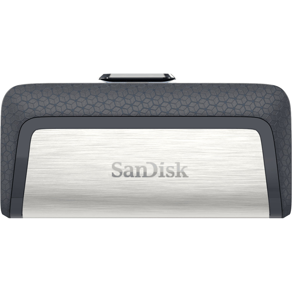 SanDisk Ultra Dual Drive USB Type-C USB flash drive 128 GB USB Type-A / USB Type-C 3.2 Gen 1 (3.1 Gen 1) Black, Silver  - Data Storage - Sandisk