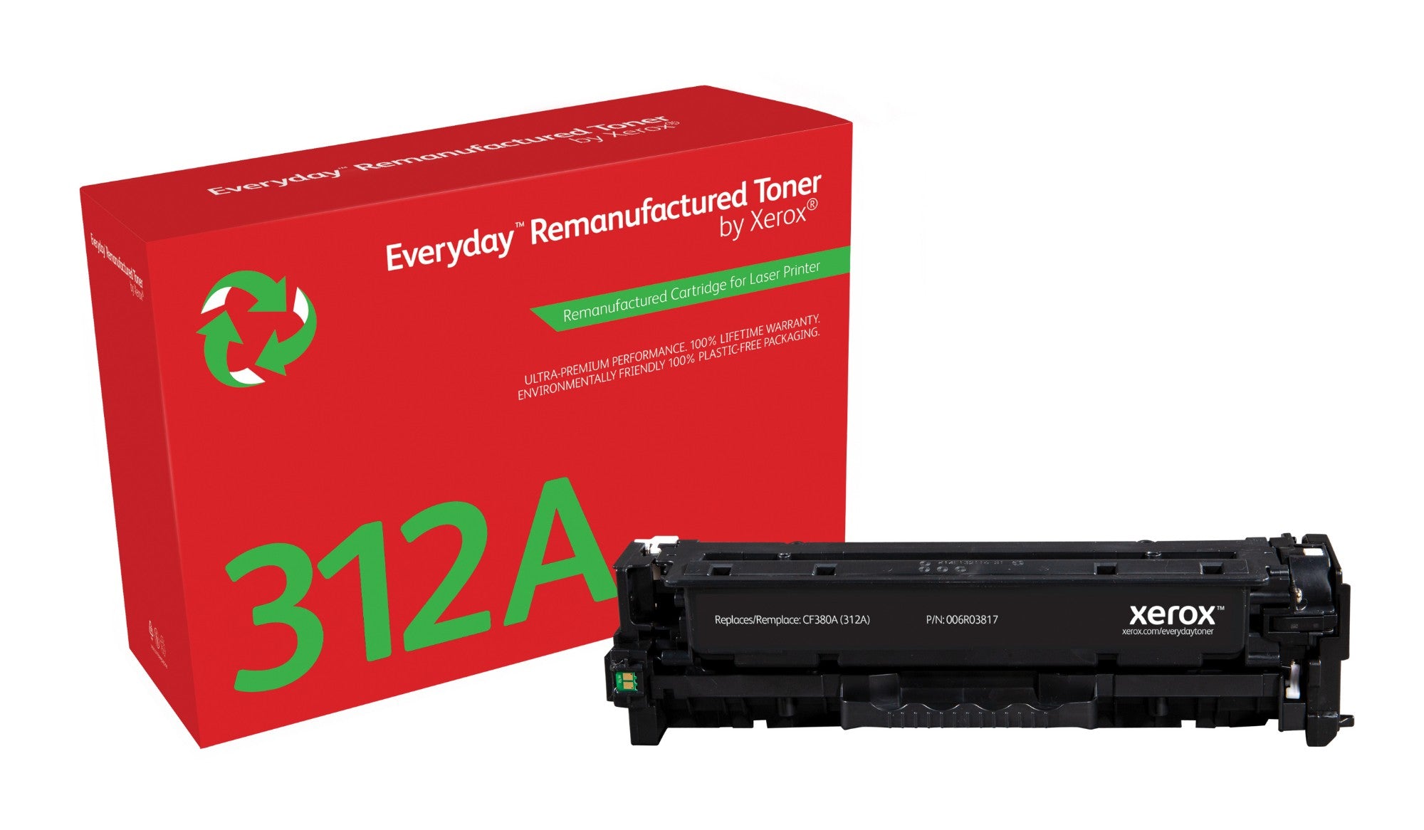 Everyday™ Black Toner by Xerox compatible with HP 312A (CF380A)