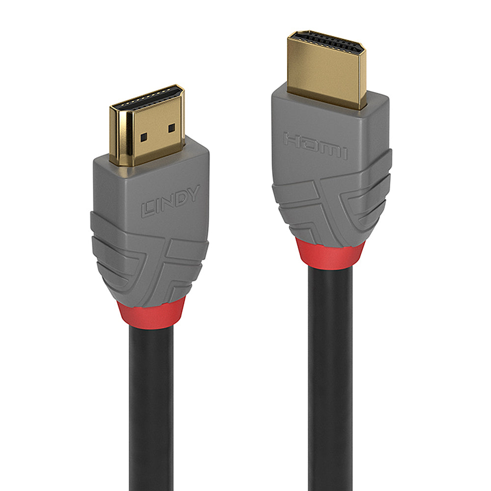 Lindy 0.5m High Speed HDMI Cable, Anthra Line  - Computer Cables - Lindy