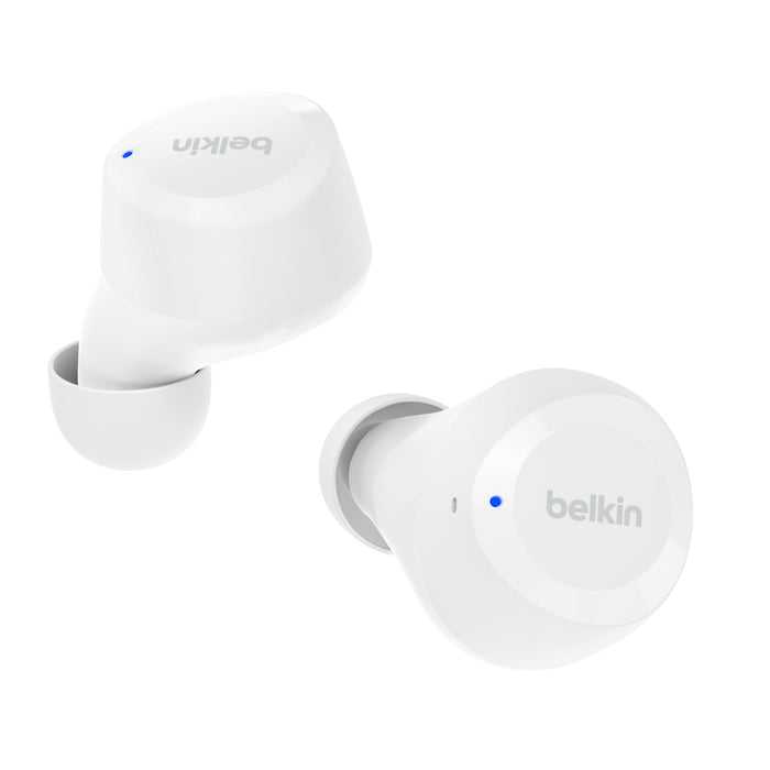 Belkin SoundForm Bolt Headset Wireless In-ear Calls/Music/Sport/Everyday Bluetooth White