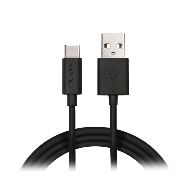 Veho VCL-003-C-1M USB cable USB A USB C Black  - Computer Cables - Veho