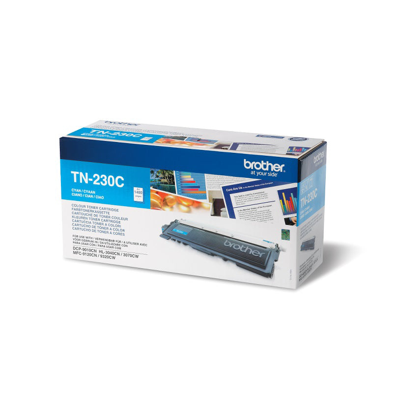 Brother TN-230C Toner-kit cyan, 1.4K pages ISO/IEC 19798 for Brother HL-3040 CN  - Printers & Scanners - Brother