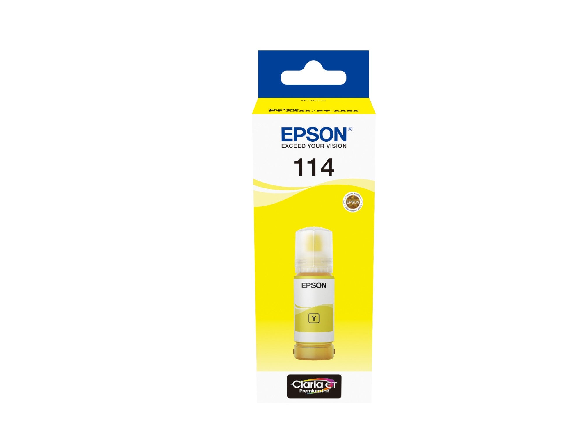 Epson C13T07B440/114 Ink bottle yellow, 6.7K pages 2300 Photos 70ml for Epson ET-8500  - Printers & Scanners - Epson