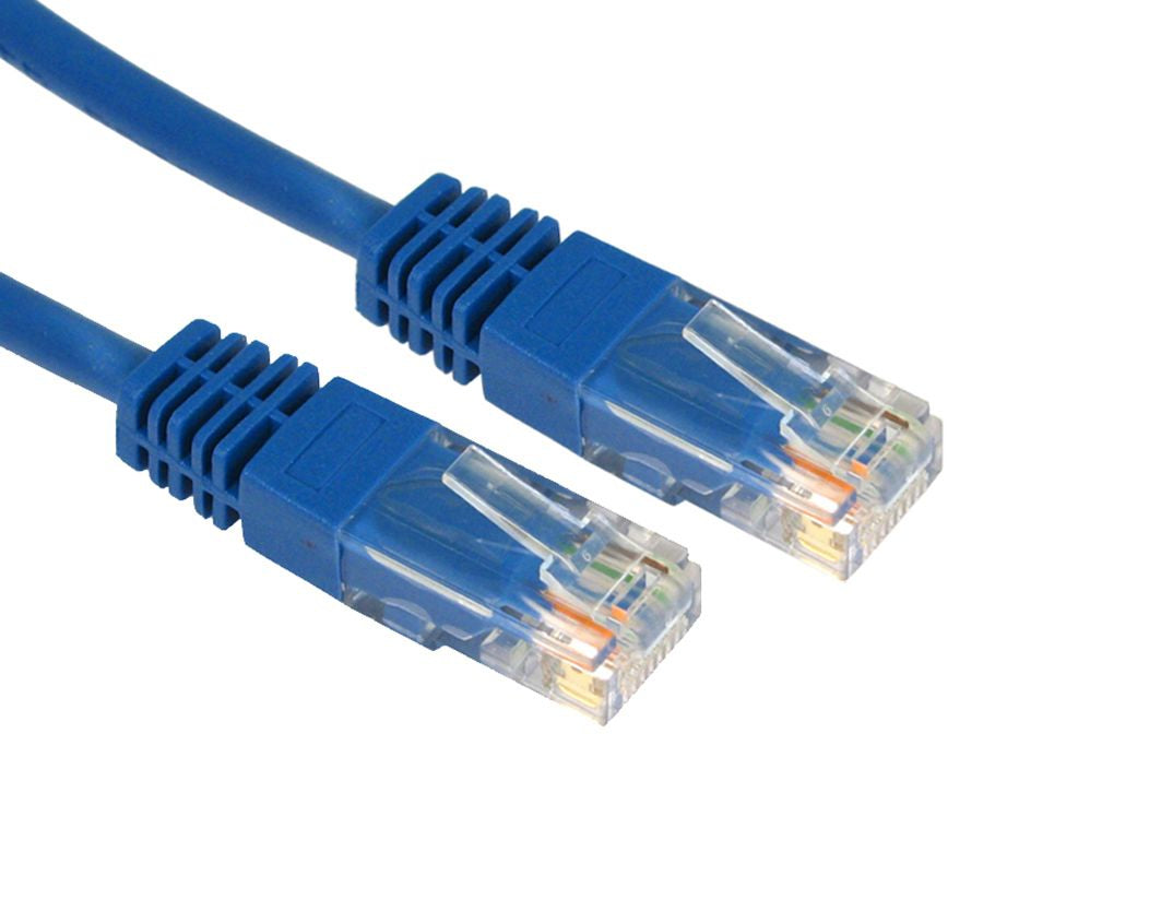 Cables Direct 1m Cat5e networking cable Blue U/UTP (UTP)  - Computer Cables - Cables Direct