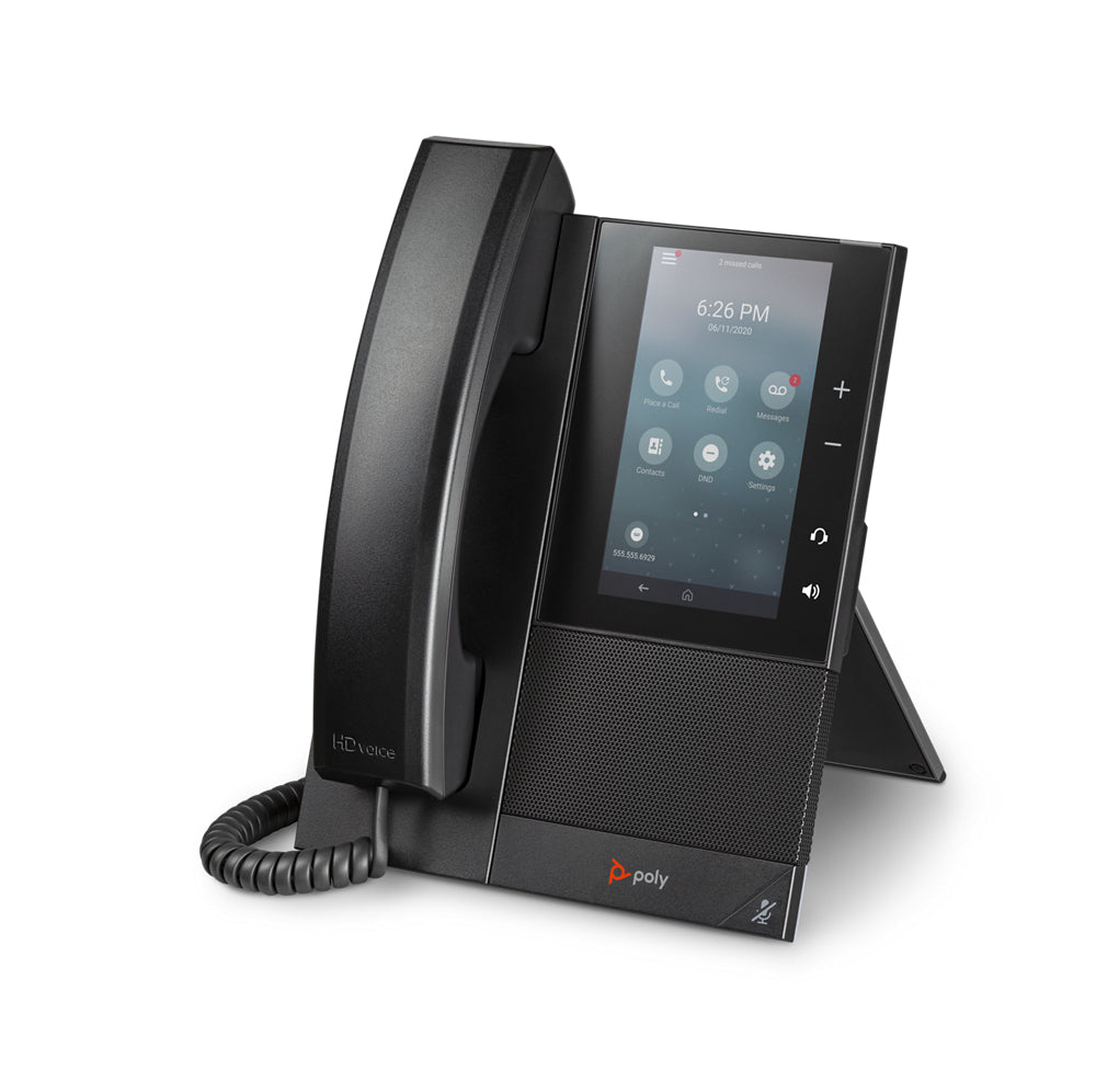 POLY CCX 505 Business Media Phone for Microsoft Teams and PoE-enabled  - Telecom & Navigation - Poly